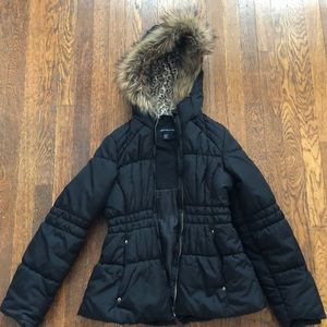 Girls winter puffer coat